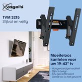 Vogel's COMFORT TVM 3215 | Kantelbare tv-beugel | 19-43 4